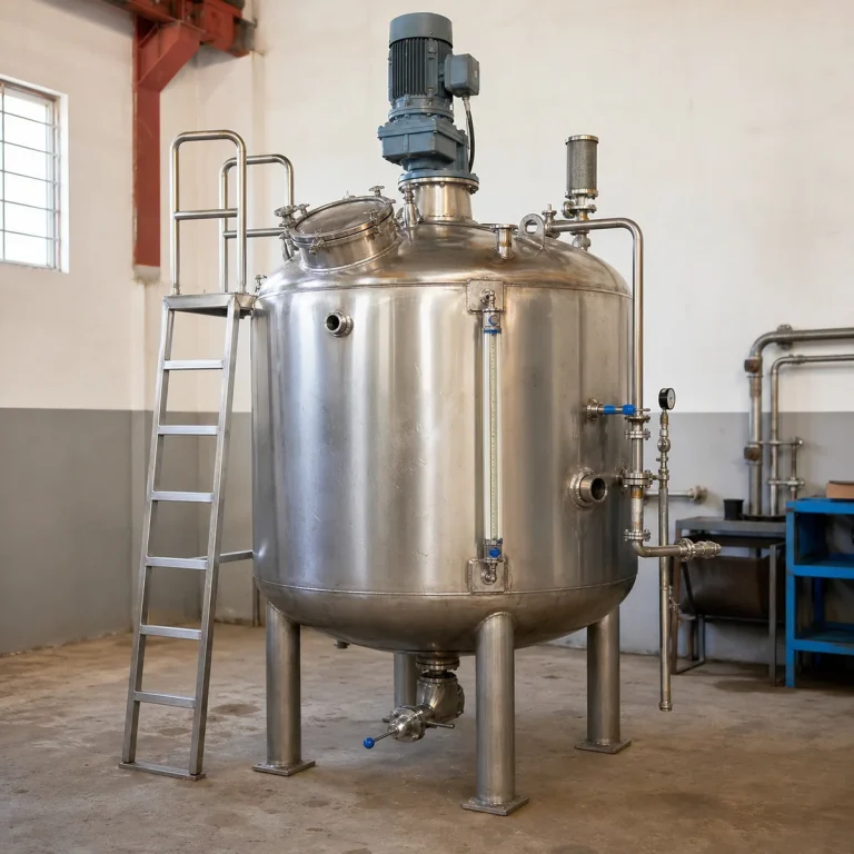 Cuve de préparation inox 1 000 L d’occasion