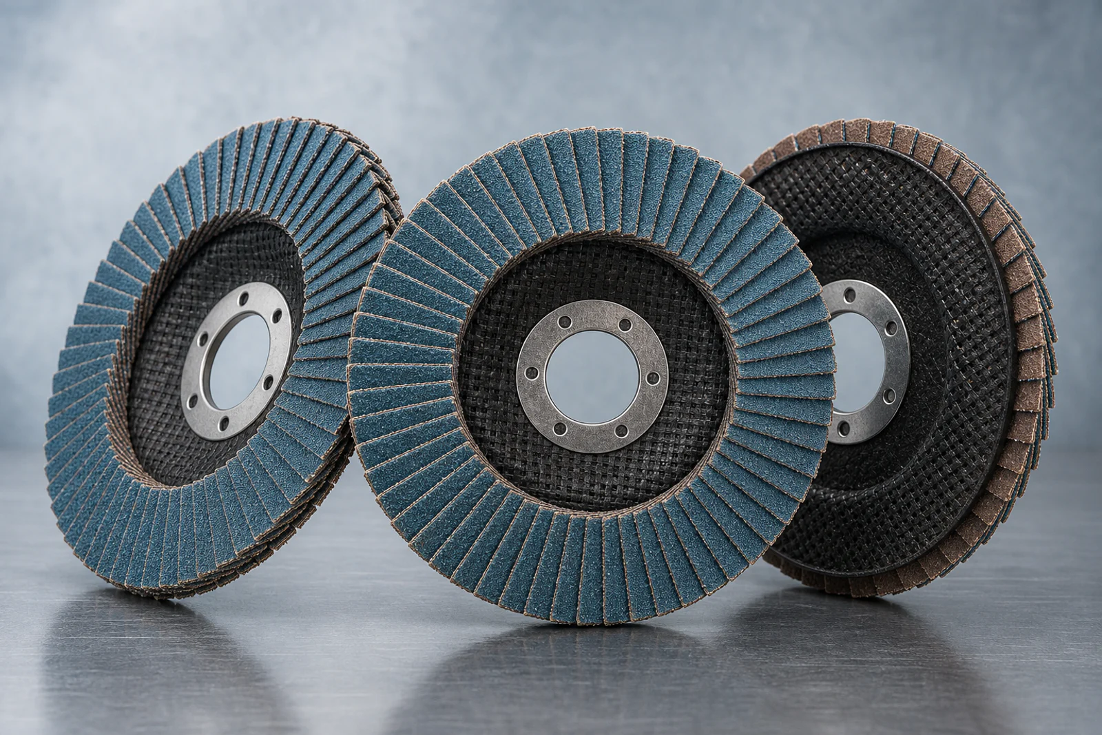 Disques à lamelles zirconium 125 mm – acier et inox