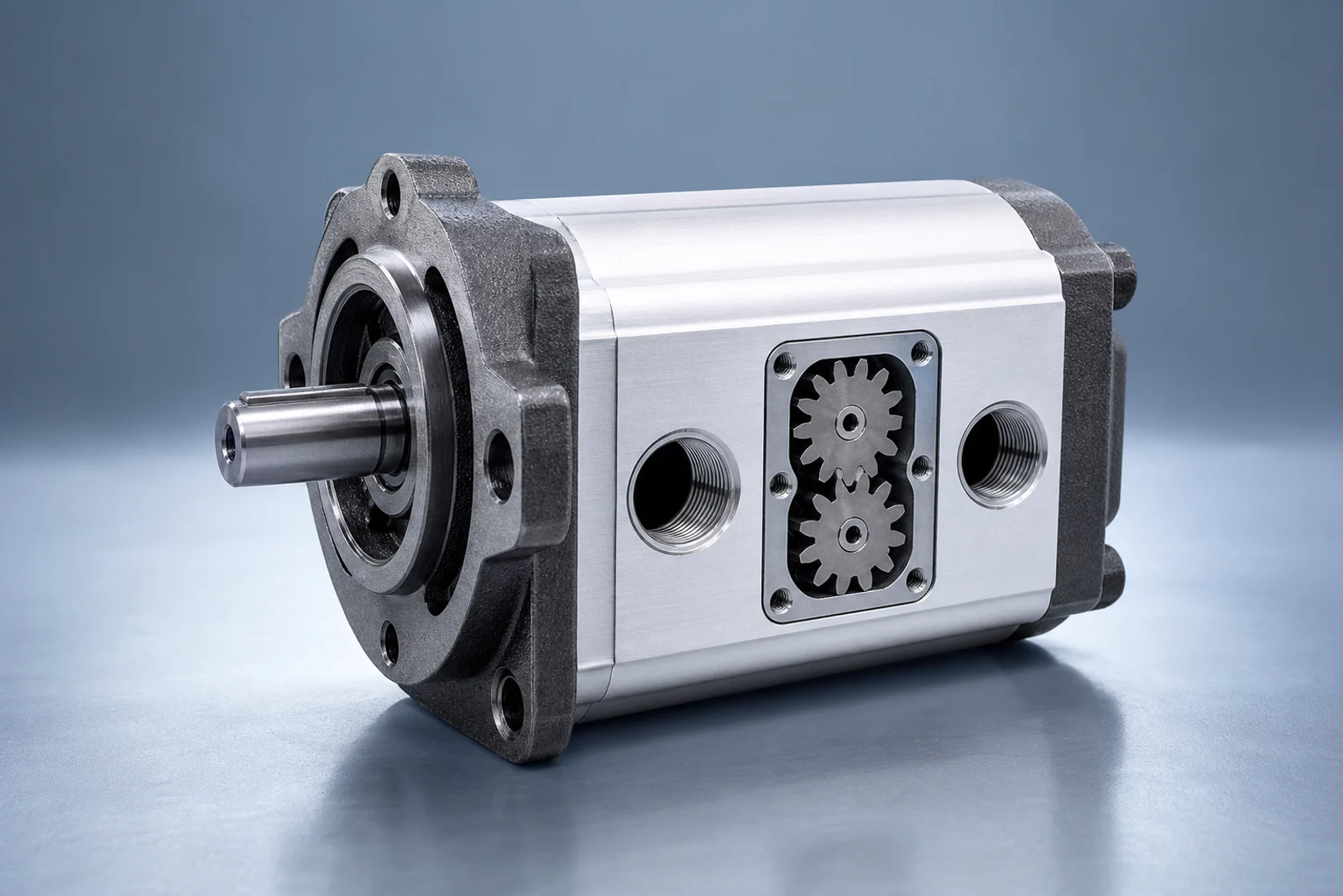 Pompe hydraulique a engrenages
