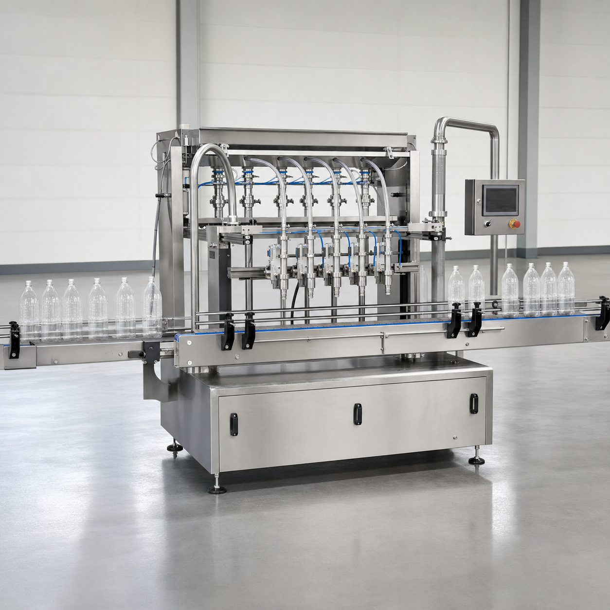 Remplisseuse à piston produits chimiques ménagers