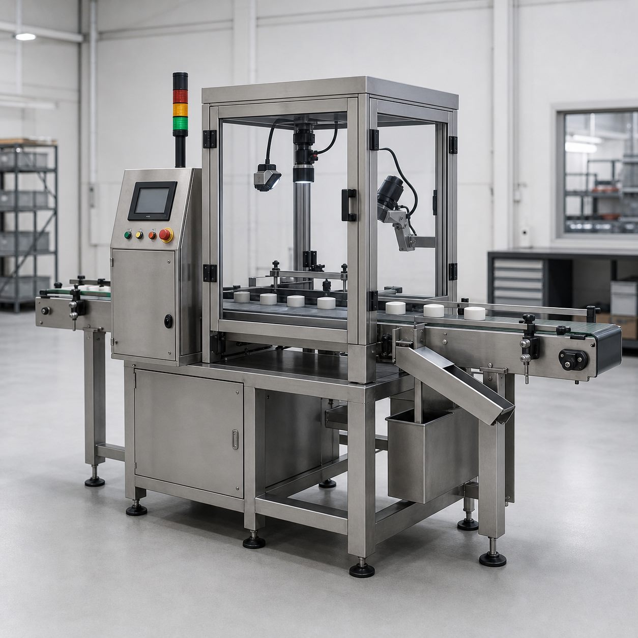 Check-weigher contrôle poids en ligne